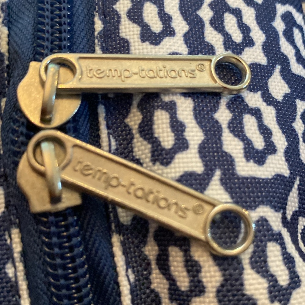 Temp-Tations Blue Old World Patterned Casserole C… - image 2